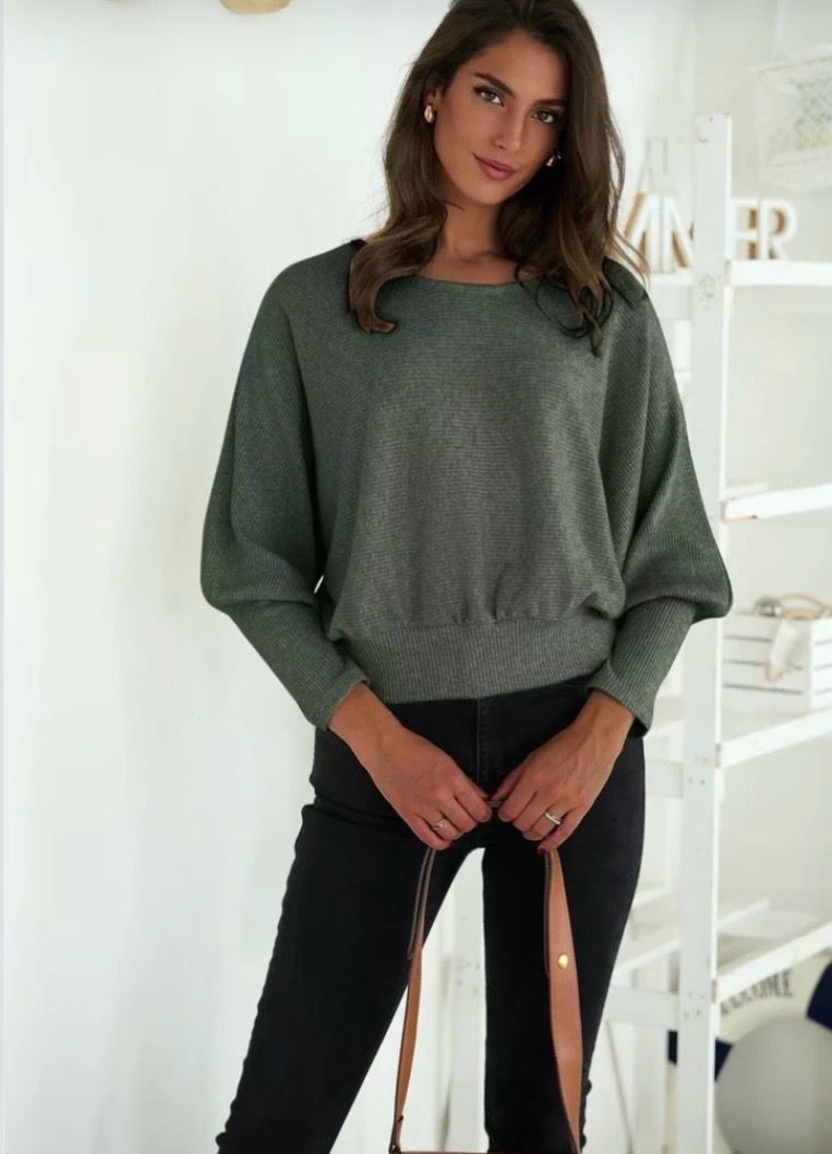 Dames Trui One Size – Comfortabele Gebreide Sweater in Meerdere Kleuren