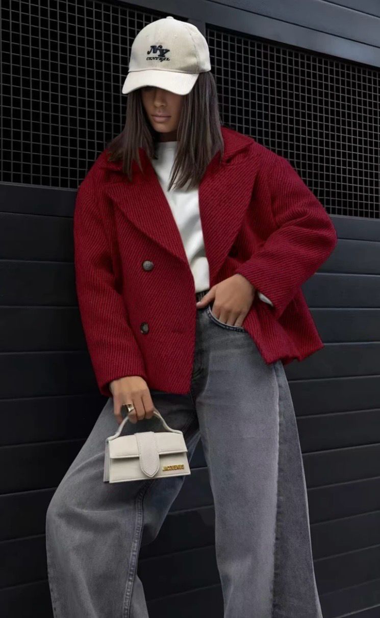 Cropped mantel dames – korte One Size  jas– Verkrijgbaar in meerdere kleuen