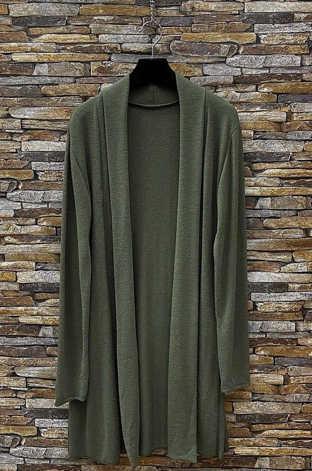 Lange losse vest sweater voor dames-  lange cardigan comfortabel om te dragen