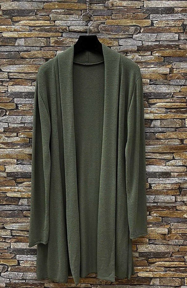 Lange losse vest sweater voor dames-  lange cardigan comfortabel om te dragen