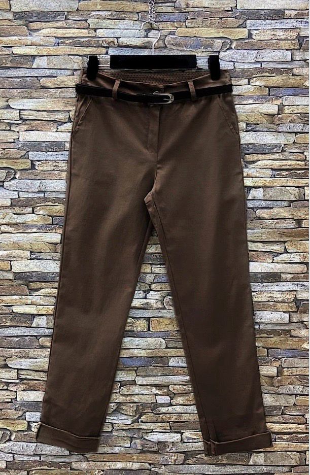 Klassiek chic straight fit pants - rechte broek met stretch voor dames