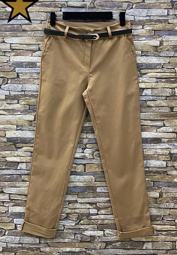 Klassiek chic straight fit pants - rechte broek met stretch voor dames