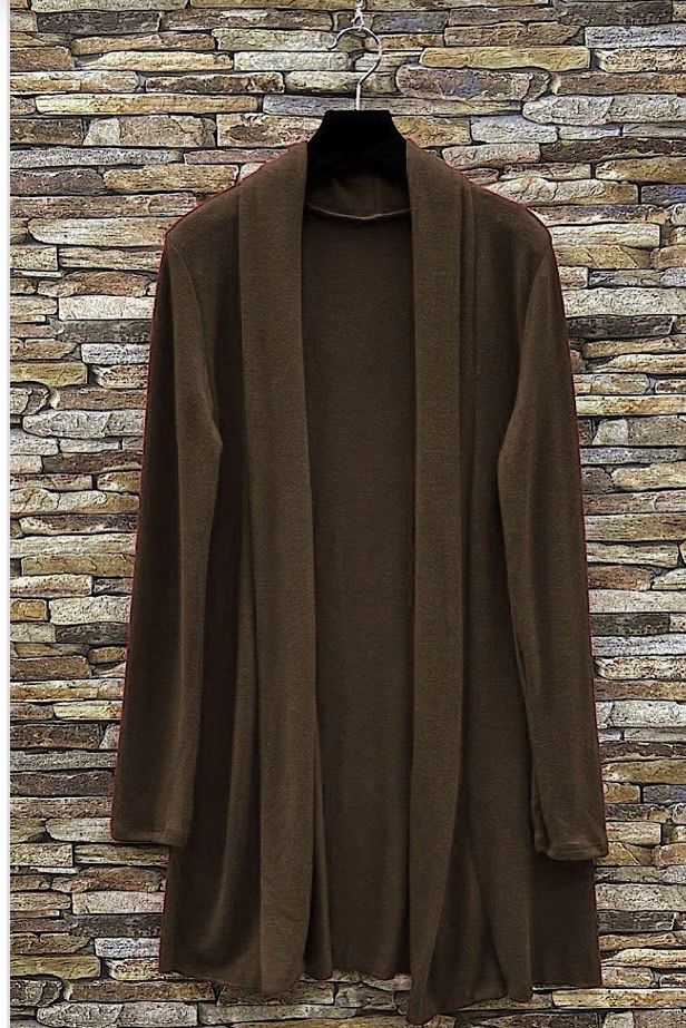 Lange losse vest sweater voor dames-  lange cardigan comfortabel om te dragen
