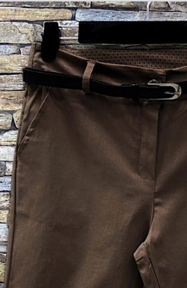 Klassiek chic straight fit pants - rechte broek met stretch voor dames
