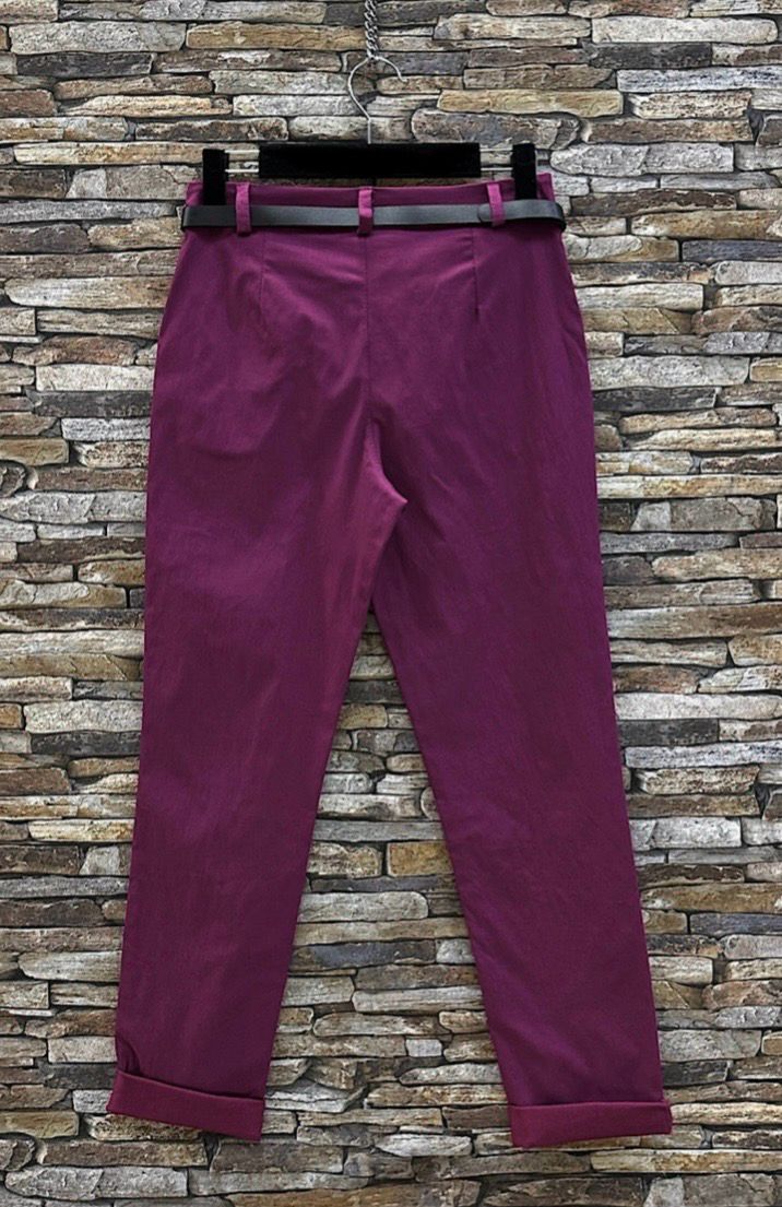 Klassiek chic straight fit pants - rechte broek met stretch voor dames