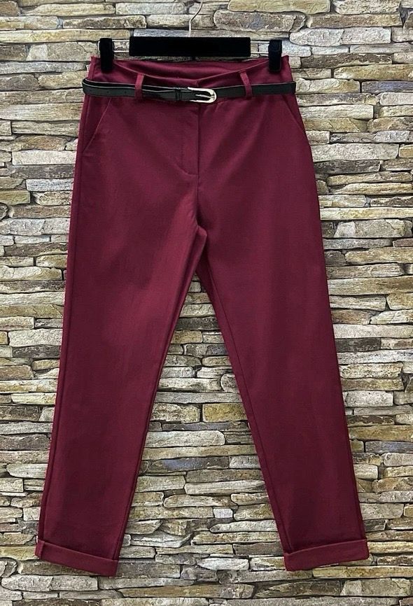 Klassiek chic straight fit pants - rechte broek met stretch voor dames