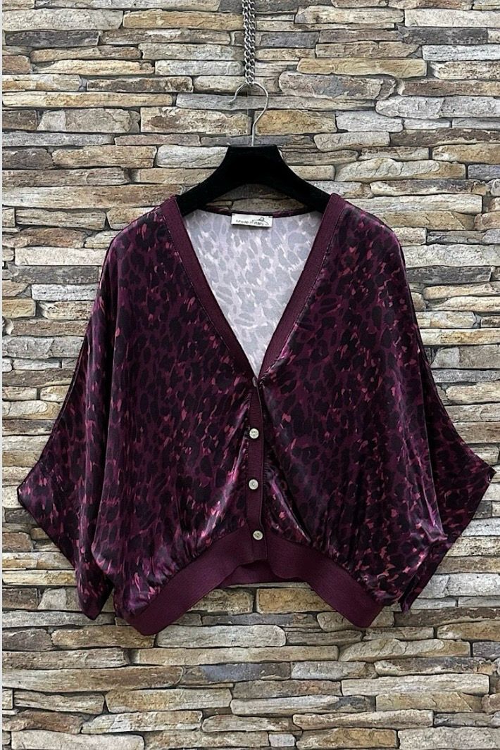 Korte GILET Zonder Mouwen Voor Danes- Los kimono- achtig vestje