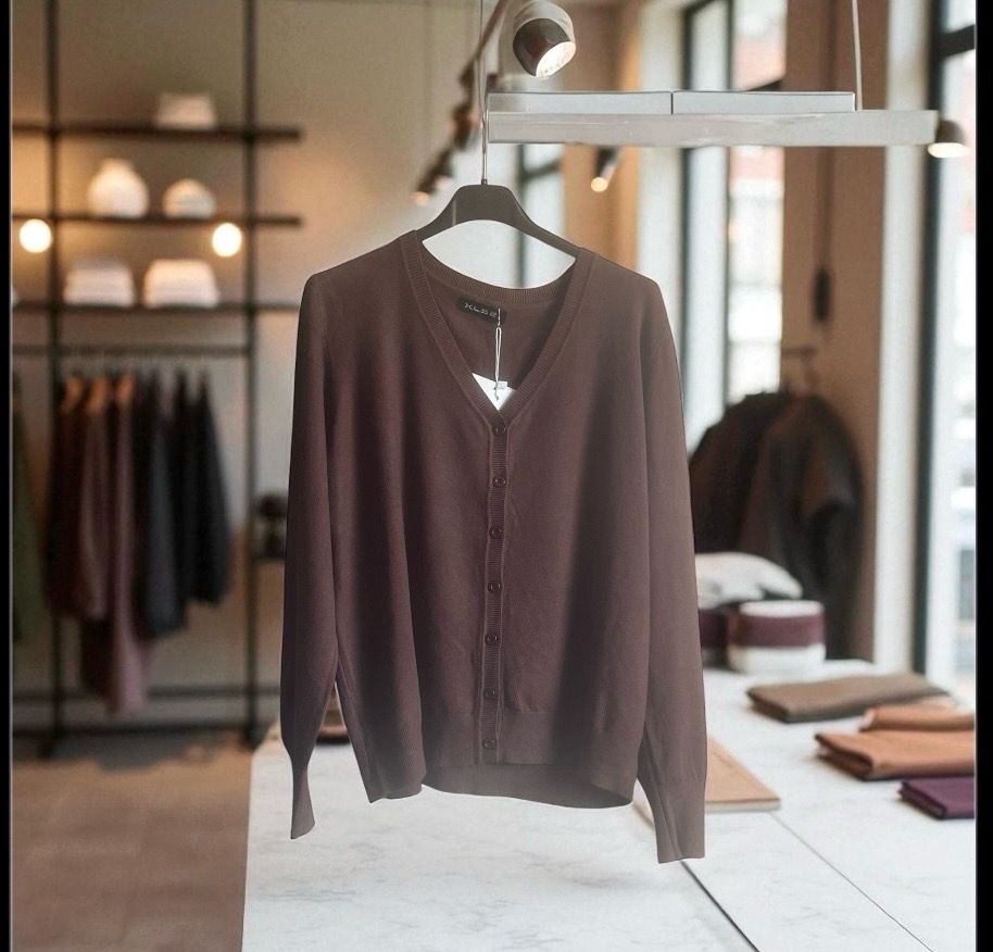 Dames Sweater met Knopen – Lichte One Size Trui in Meerdere Kleuren