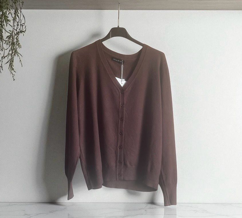 Dames Sweater met Knopen – Lichte One Size Trui in Meerdere Kleuren