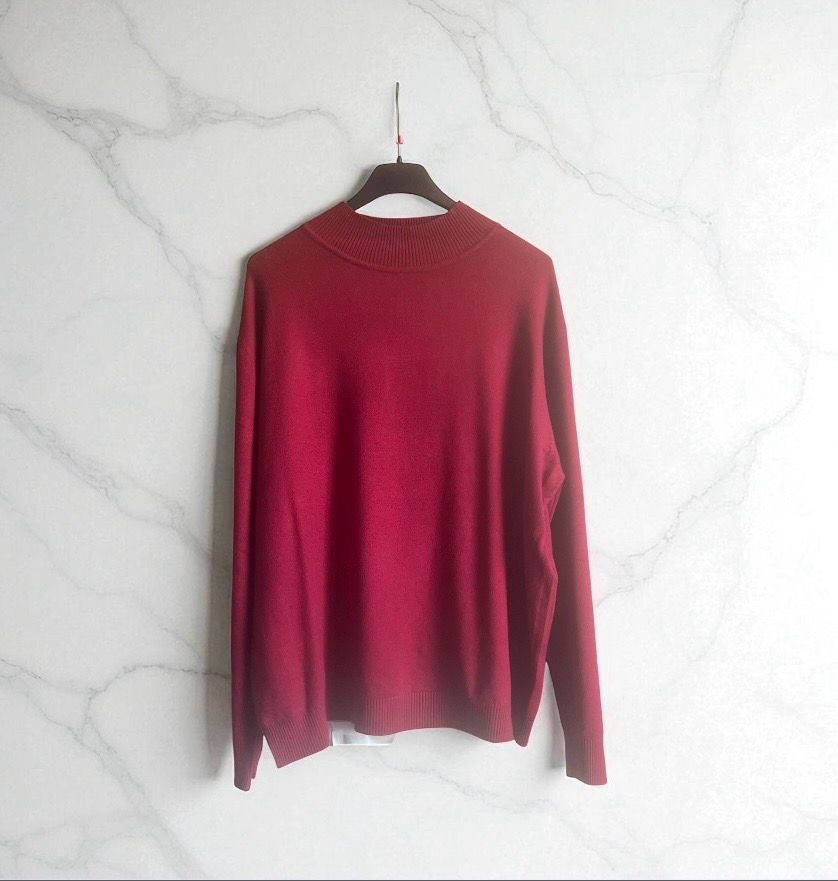 One Size Zachte Lichte Ronde Nek Basic Sweater Voor Dames