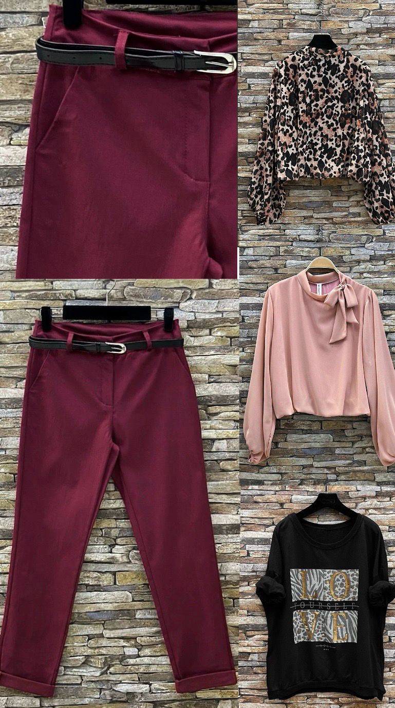 Klassiek chic straight fit pants- meerdere kleuren - rechte broek met stretch voor dames