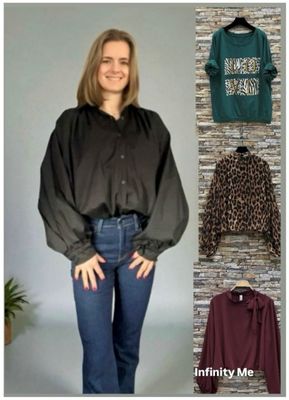 Infinity Me dames blouses en damestops  - Blouses met trendy kleuren  en prints