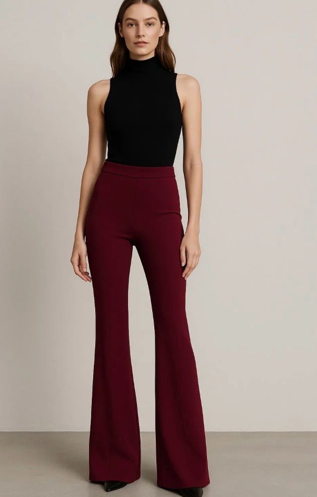 Elegante stretch flared broek voor dames - Infinity Me