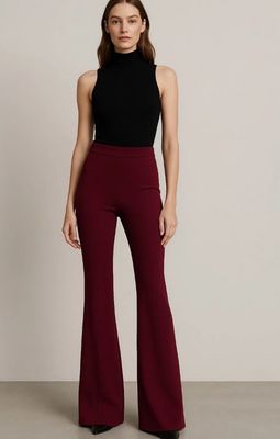 Elegante stretch flared broek voor dames - Infinity Me