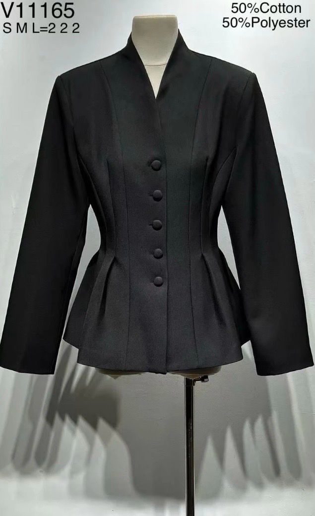 Chic tailored blazer met getailleerde snit voor dames - Infinity Me