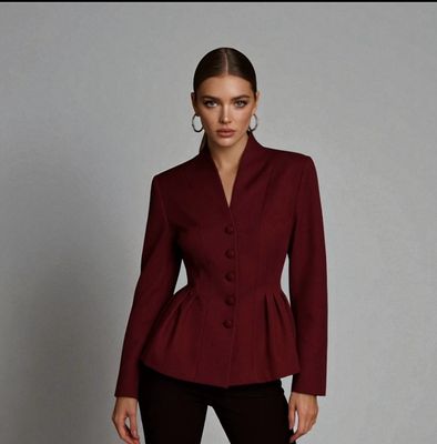 Chic tailored blazer met getailleerde snit voor dames - Infinity Me