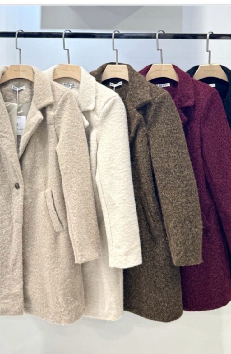 Premium Middenlange Teddy Jas met Voering en Functionele Zakken 