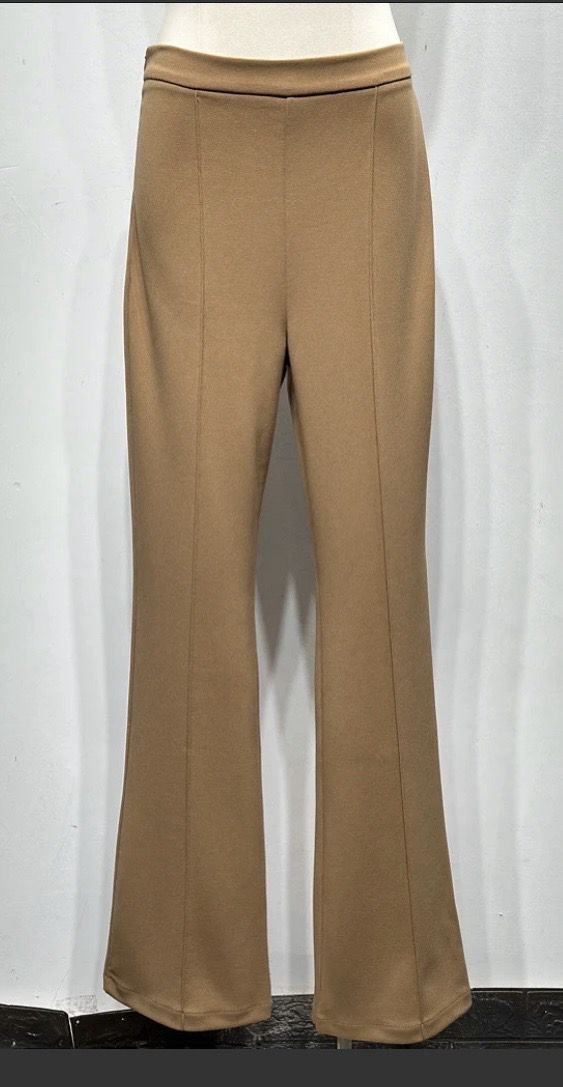 Hoge taille Flared stretch broek voor dames