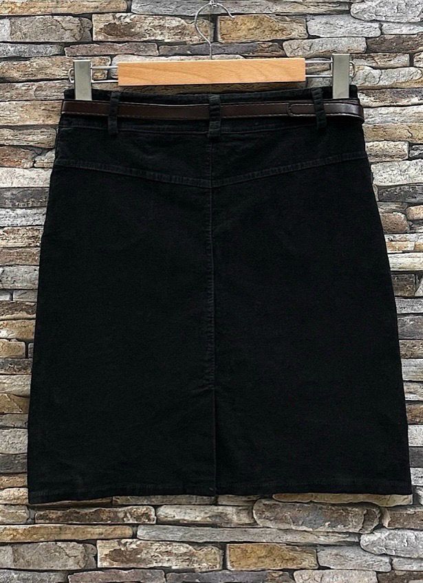 Klassieke tedin skirt chino thick velvet belt with pockets.