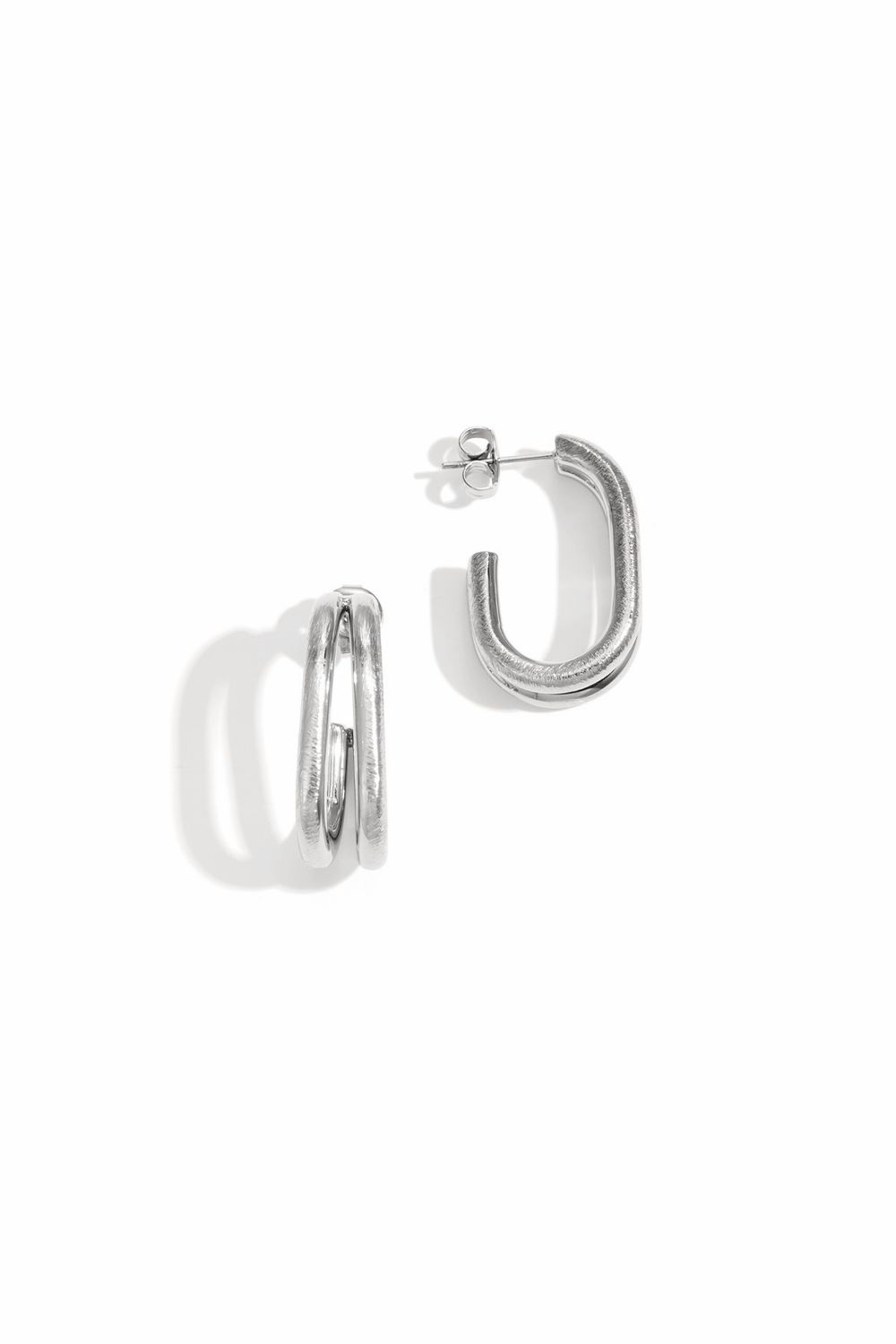 Dubbele Hoops – Luxe Minimalistische Oorringen Goud &amp; Zilver