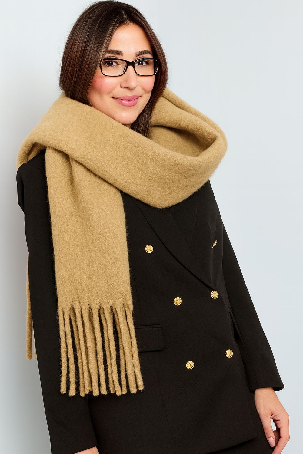 Comfy sjaal khaki