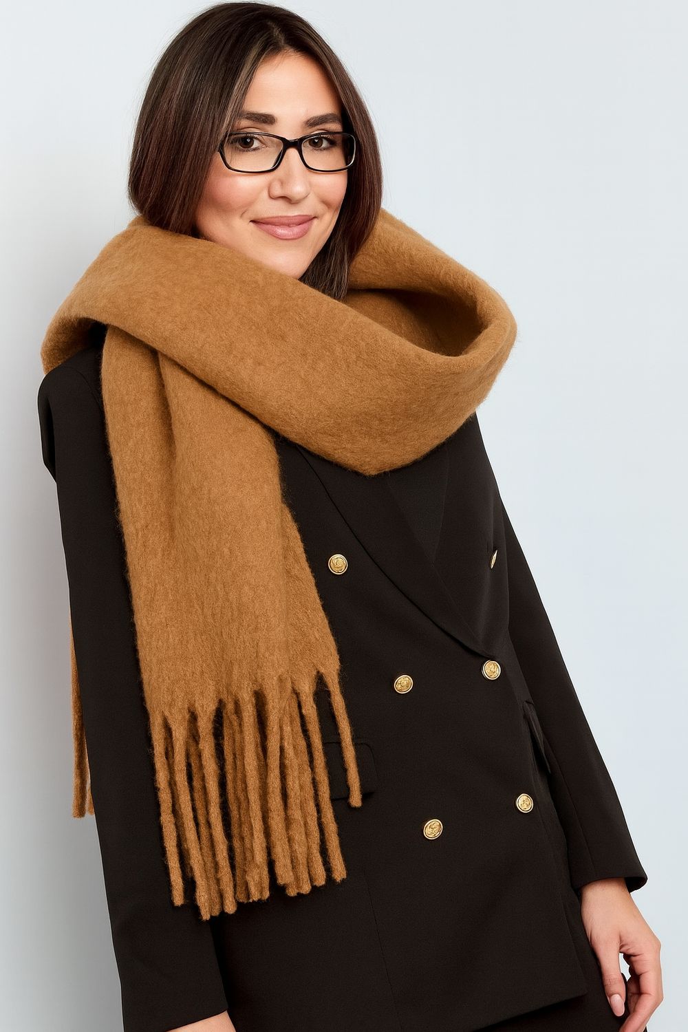 Comfy sjaal bruin