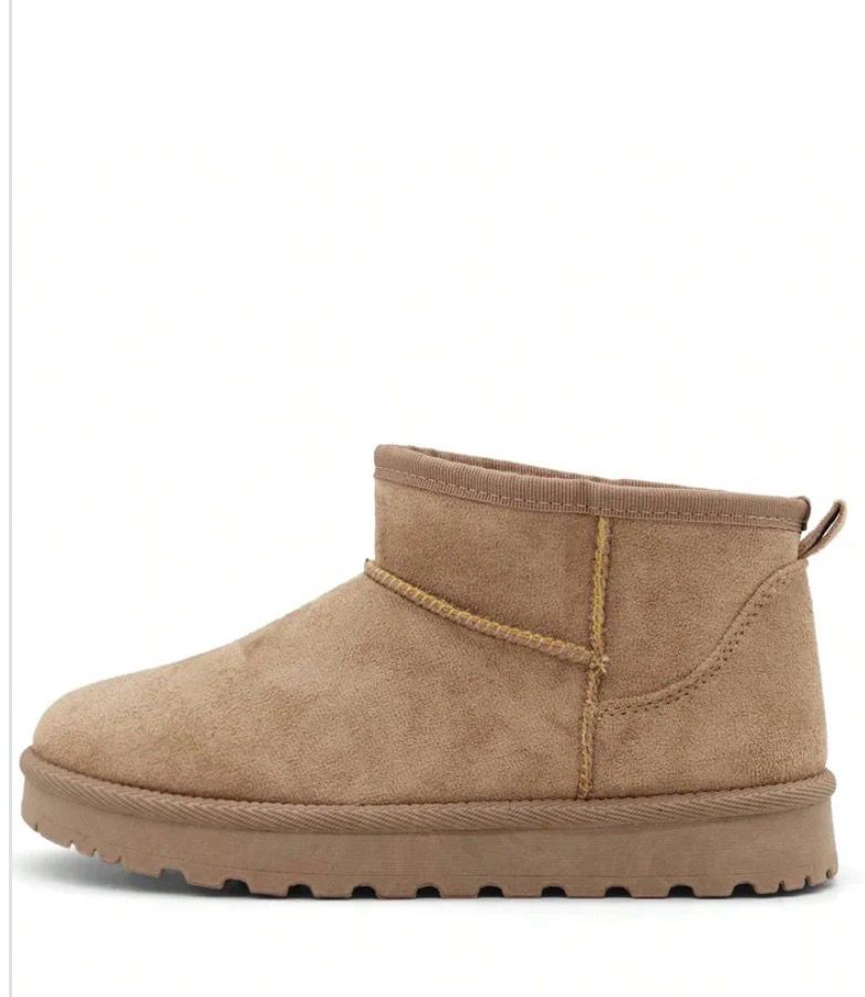 Taupe Bruin Cozy instapboots met warme voering – Comfort &amp; stijl | Infinity Me