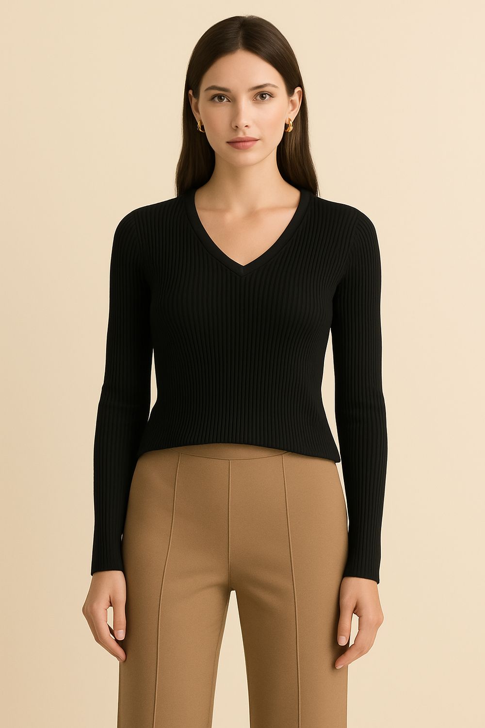 dames coltruien – Roze, Bordeaux &amp; Ivory – Zachte rib knit – Warme winter basics – Comfort &amp; stijl