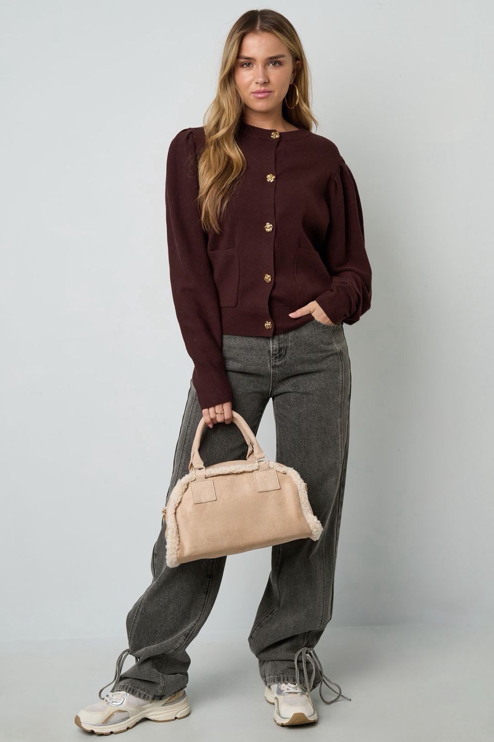 Infinity Me Mini l Teddy Handtas – Soft Suède Look met Afneembare Strap