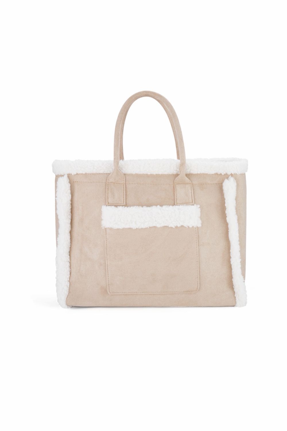 Teddy Shopper – Structured Winter Bag in Suède Look