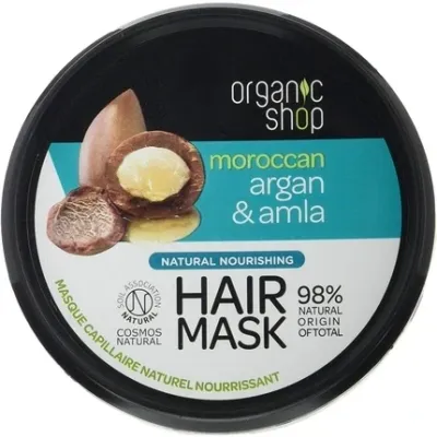 Organic shop Verzorgend Haar Masker - Organic Shop verzorgend haarmasker Argan Amla - voedend en beschermend Hair Mask Organic shop Verzorgend Haar Masker - Organic Shop verzorgend haarmasker Argan Amla - voedend en beschermend Hair Mask