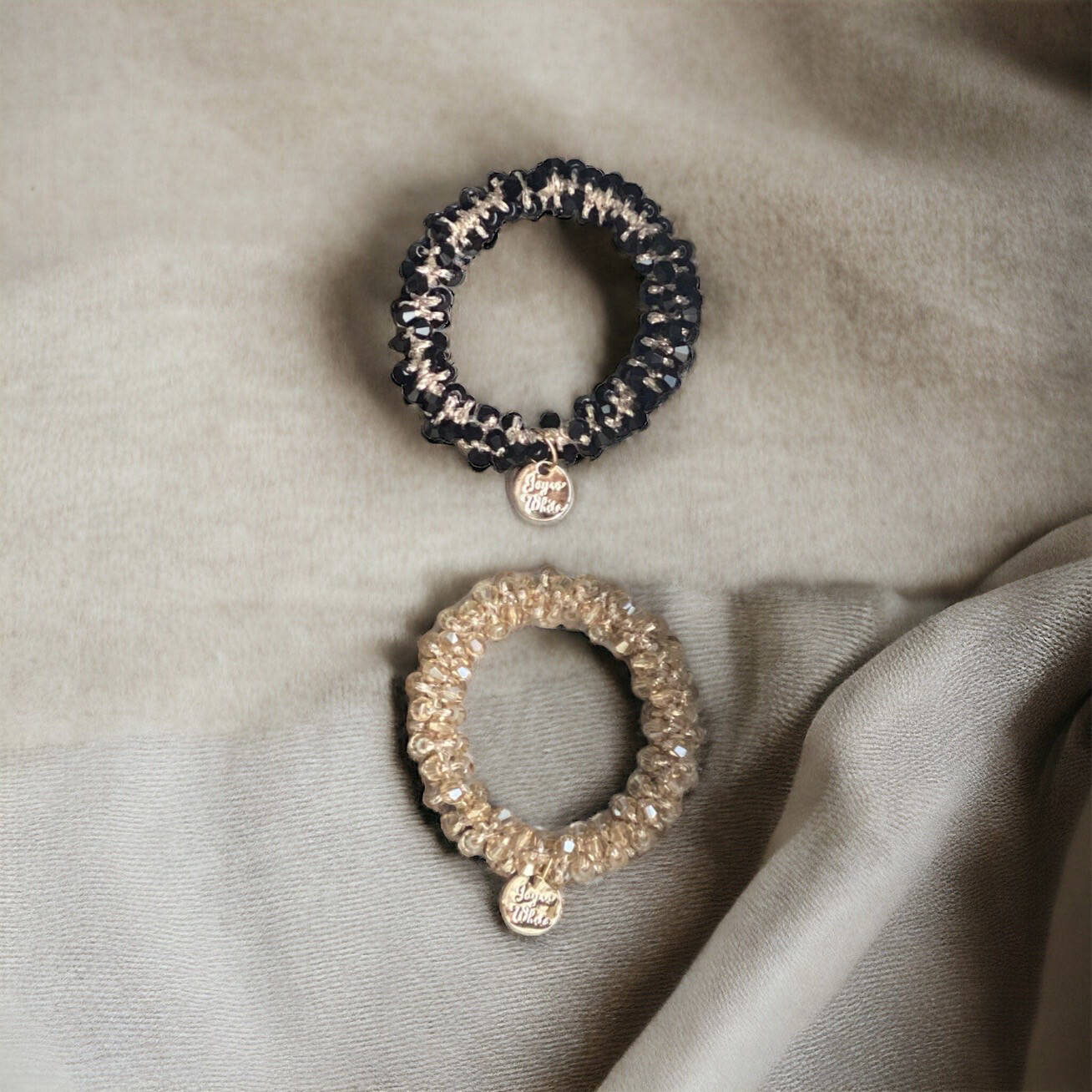 2x Haarbandjes Met Kristallen - Haar Juweel Voor Vrouwen - Haar Decoratie