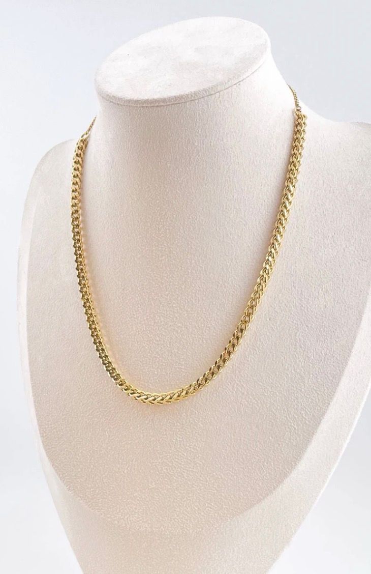 Classic Curb/ Gourmet Chain Ketting | Goud &amp; Zilver | Infinity Me
