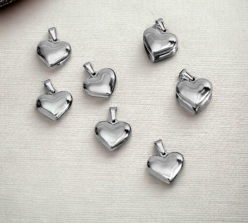 Hart Pendant Goud Stainless Steel Hanger - Hartjes Hanger Voor Ketting