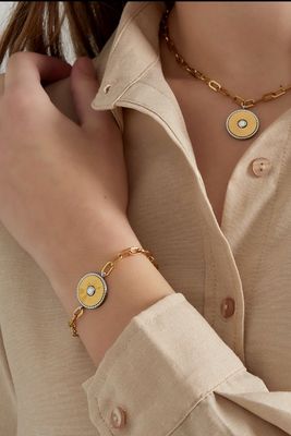 Juwelen Set- Armband + Ketting Voor Dames- cadeau tip - Waterbestendig