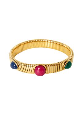 Stainless steel damesarmband goudkleurig – Hypoallergeen &amp; Waterbestendig”