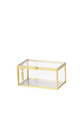 Glazen Juwelen Box - Opberg Juwelen - Klein Formaat - Juwelen Opberg Doosje Glazen Juwelen Box - Opberg Juwelen - Klein Formaat - Juwelen Opberg Doosje