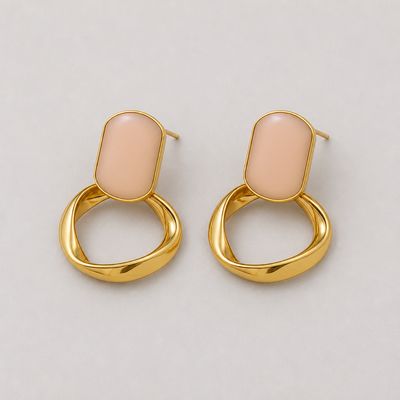 Blush Harmony Oorbellen – 316 Stainless Steel