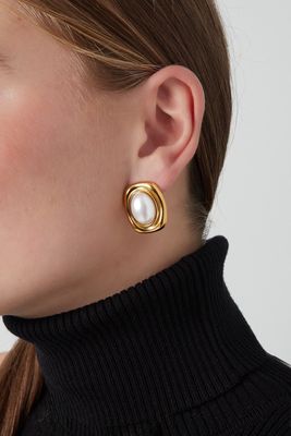 Chic Stone Earrings - Stainless Steel Oorbellen - Oorbelknoppen - Oorbellen Voor Vrouwen