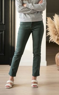 Gekleurde Jeans Recht Model Voor Dames- Straight Fit Jeans