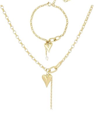 Sieraden Set Dames- Armband + Ketting- 100% Waterproof