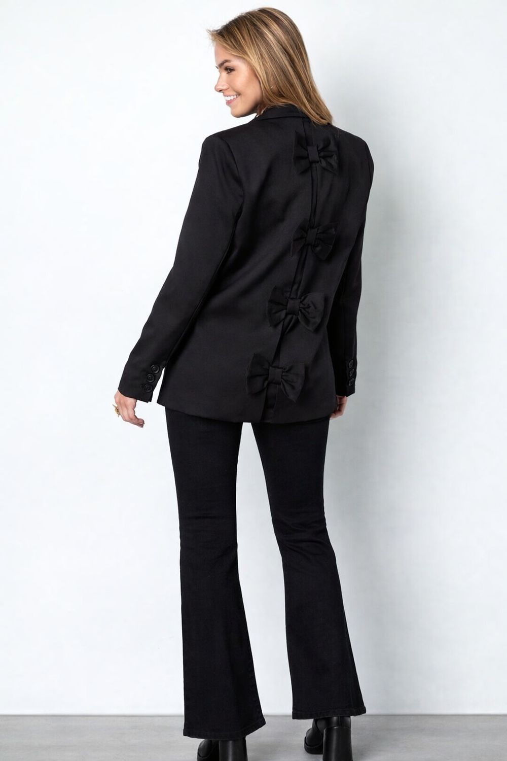 Flared jeans Zwart- Zwarte Broek - Zwarte Jeans Voor Dames