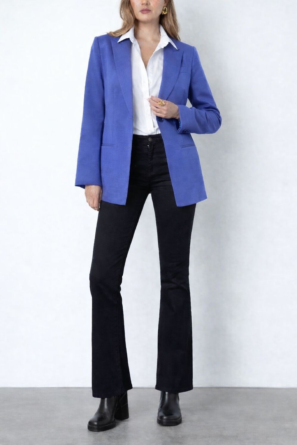 Flared jeans Zwart- Zwarte Broek - Zwarte Jeans Voor Dames