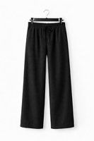 Losse broek in viscose Mix met zakken- soepelvallende broek voor dames