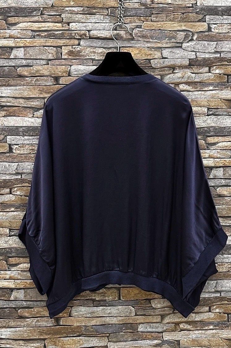 Korte GILET Voor Danes- Satin Look Kimono Gilet