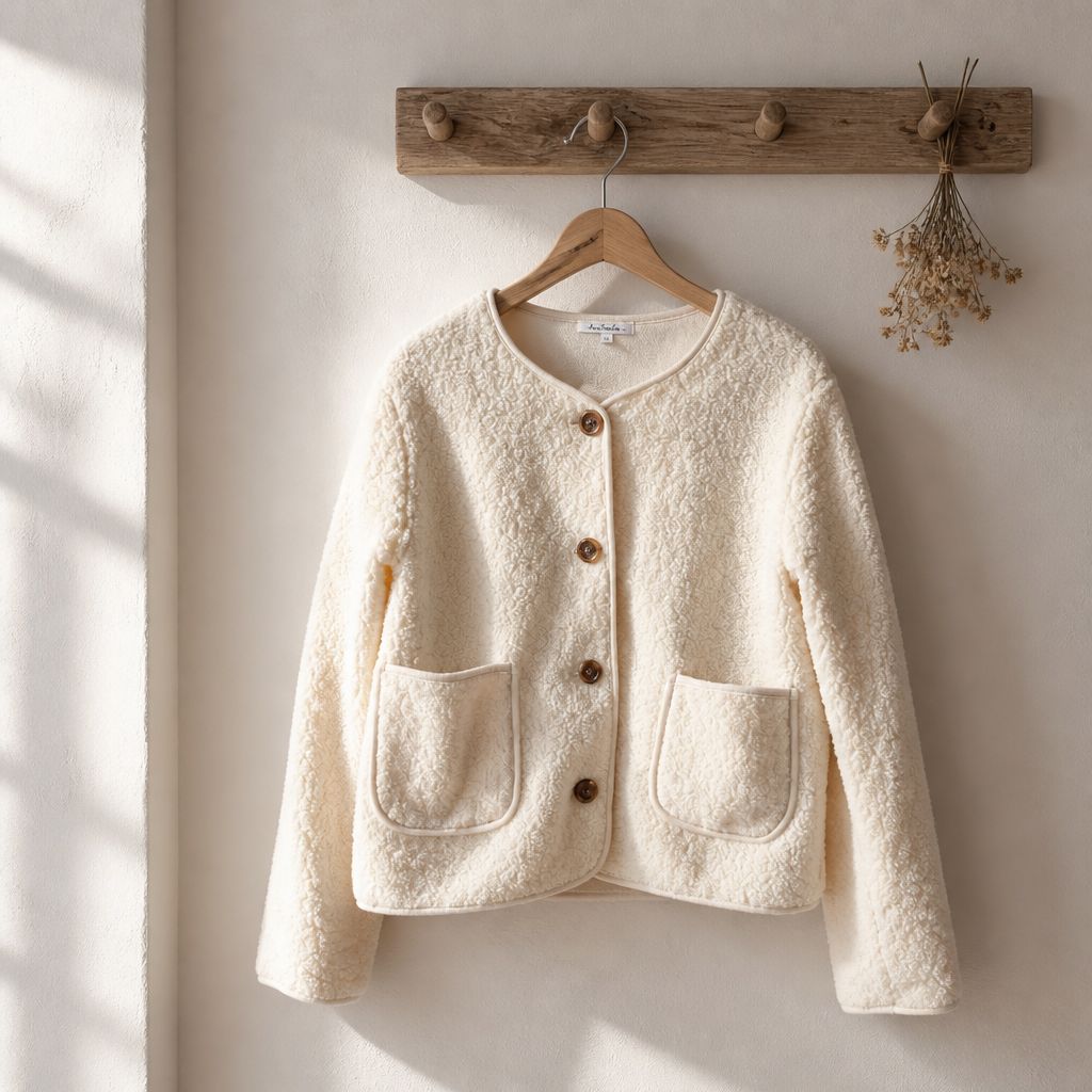 Boxy Teddy Gilet- Zachte Winter Vest Voor Dames