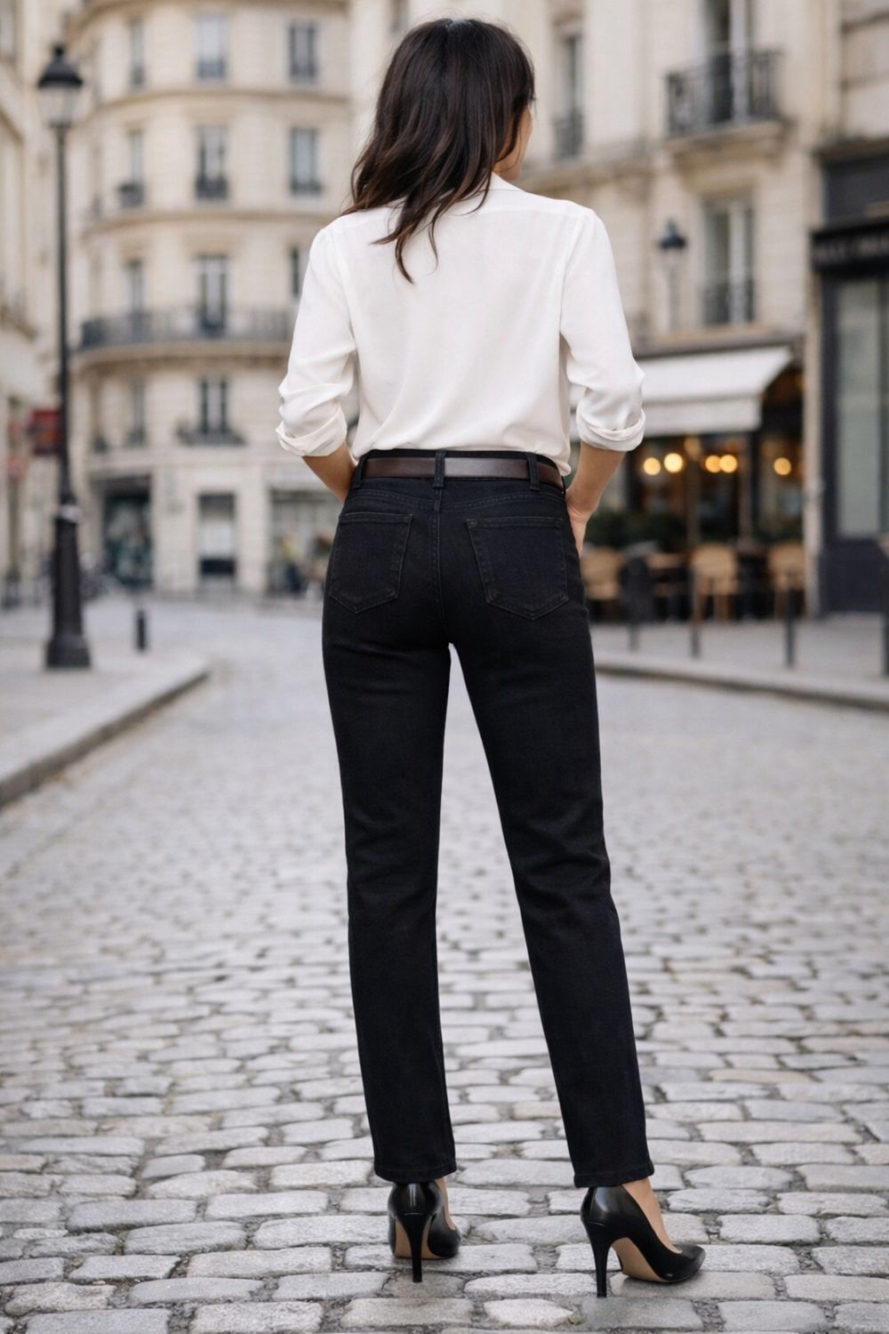 Gekleurde Jeans Recht Model Voor Dames- Straight Fit Jeans