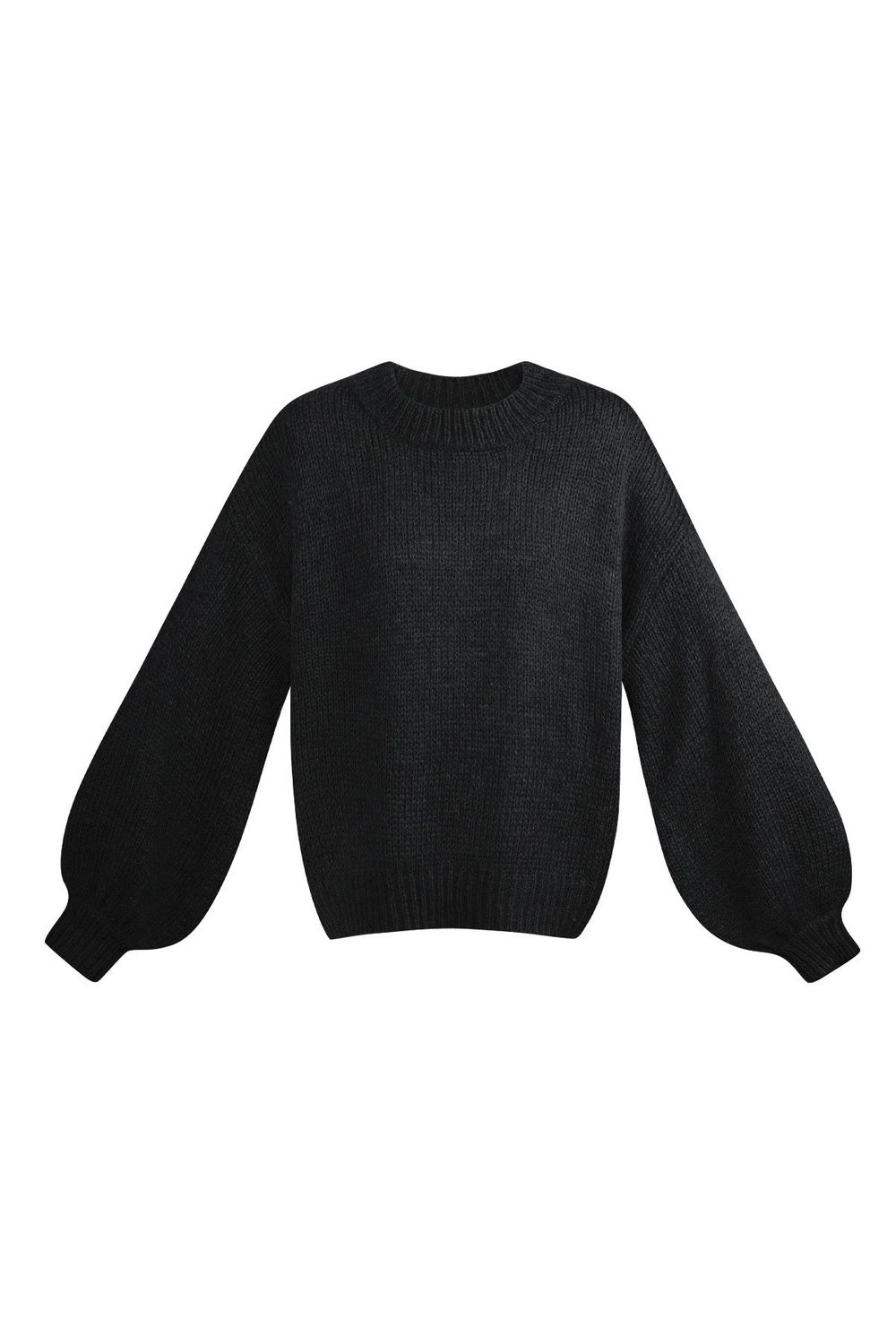 sweater met pofmouwen