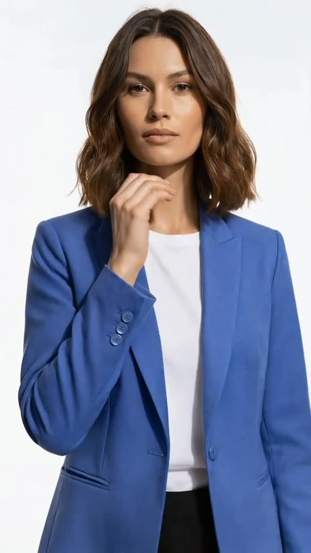 Premium Straight Cut Blazer – Tijdloze Elegantie met Moderne Snit