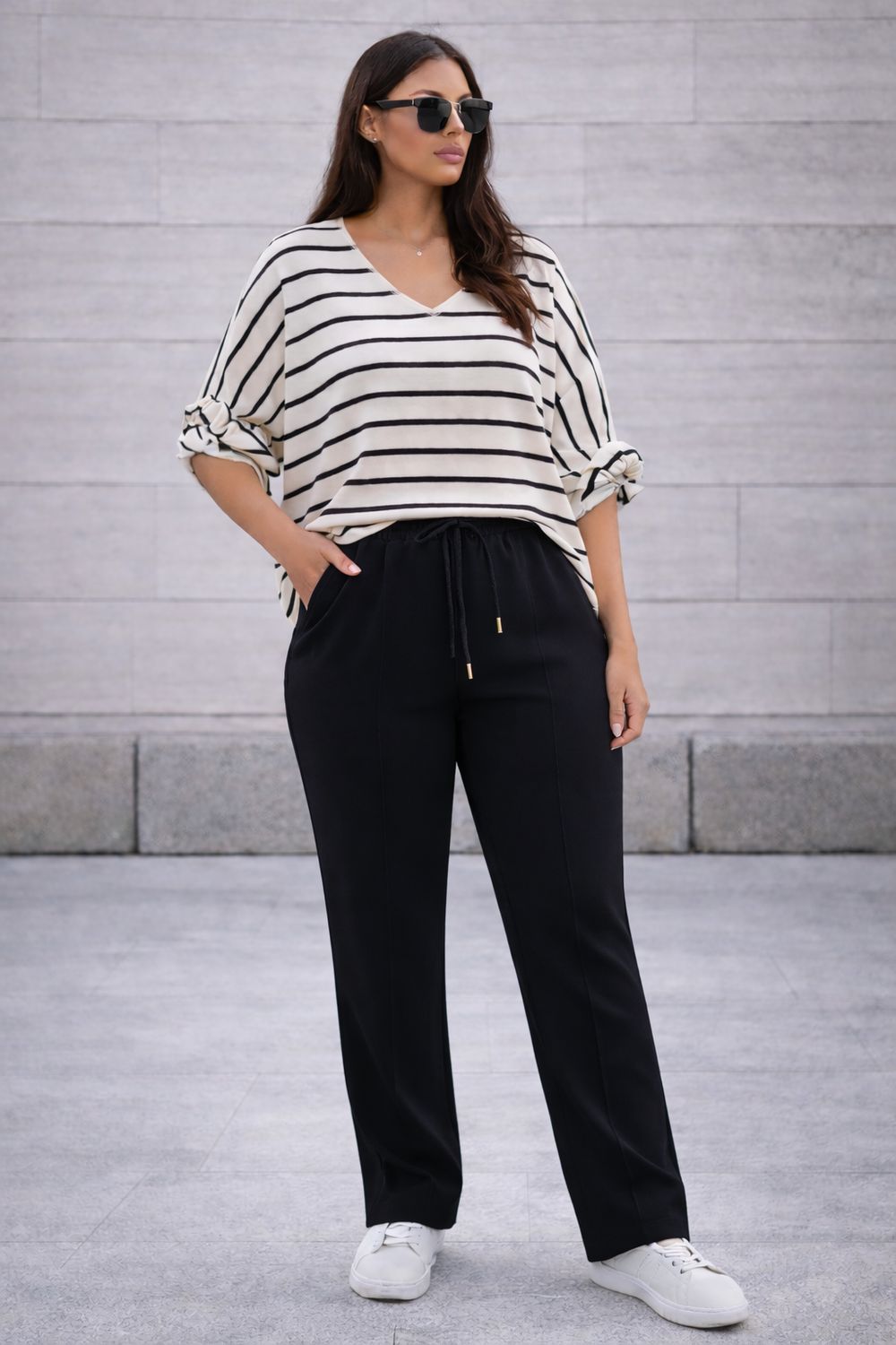 Comfy Travel Pants Met Zakken - Comfortabele Broek Rechte Fit Dames